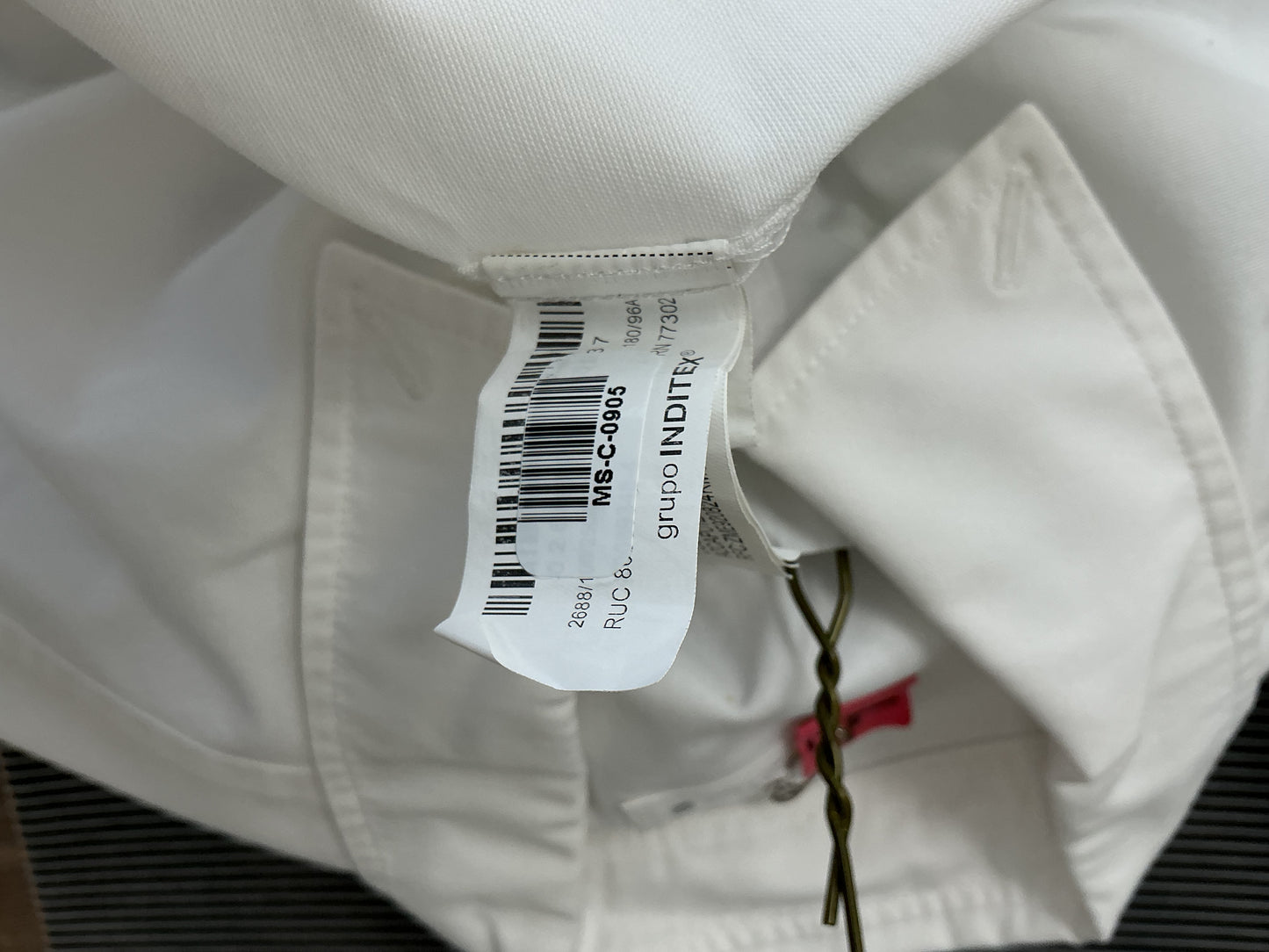 ZARA White Suit Shirt Size M