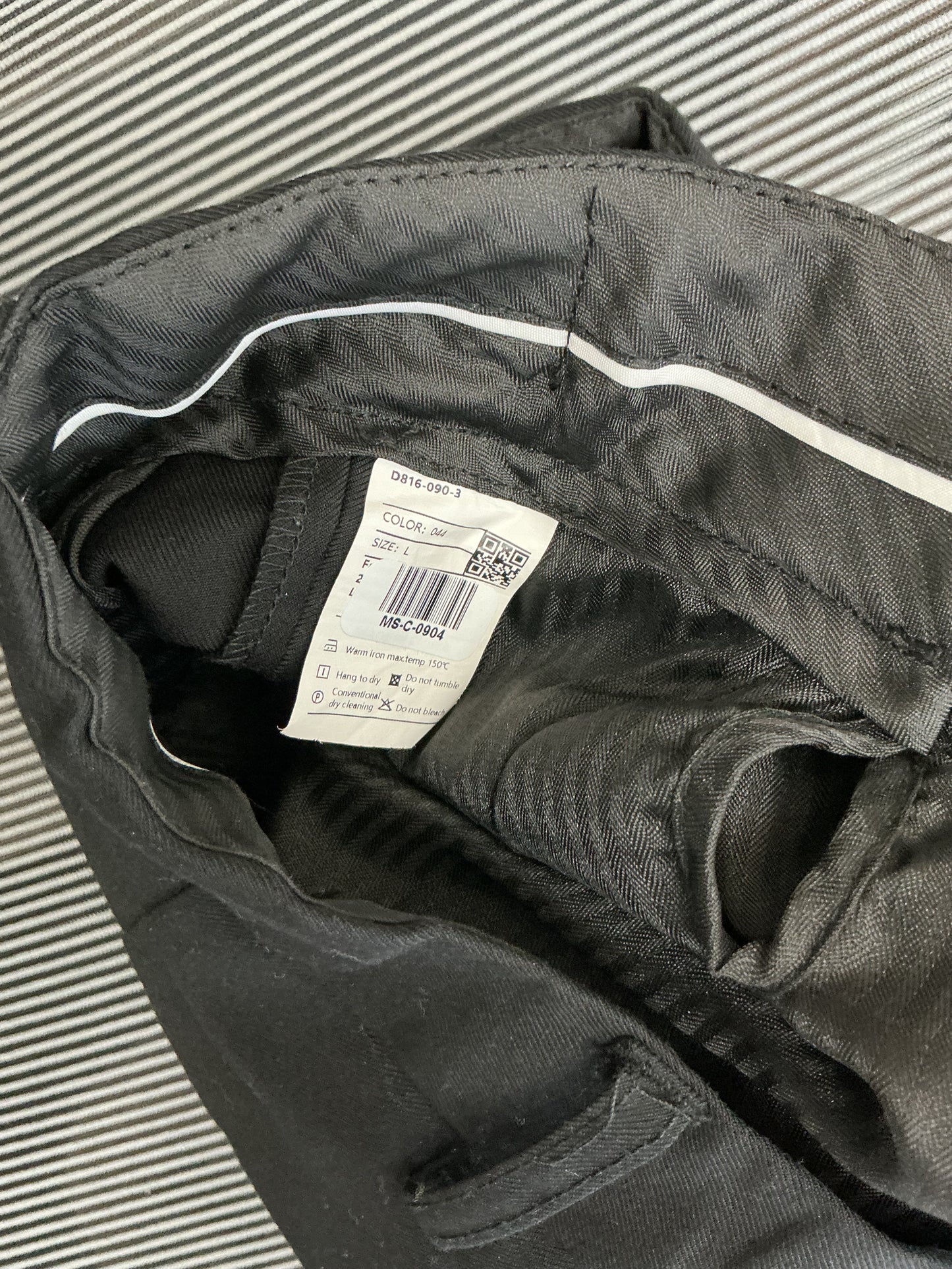 Black Suit Pants Size L