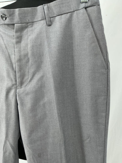 WANGYUE Grey Suit Pants Size L