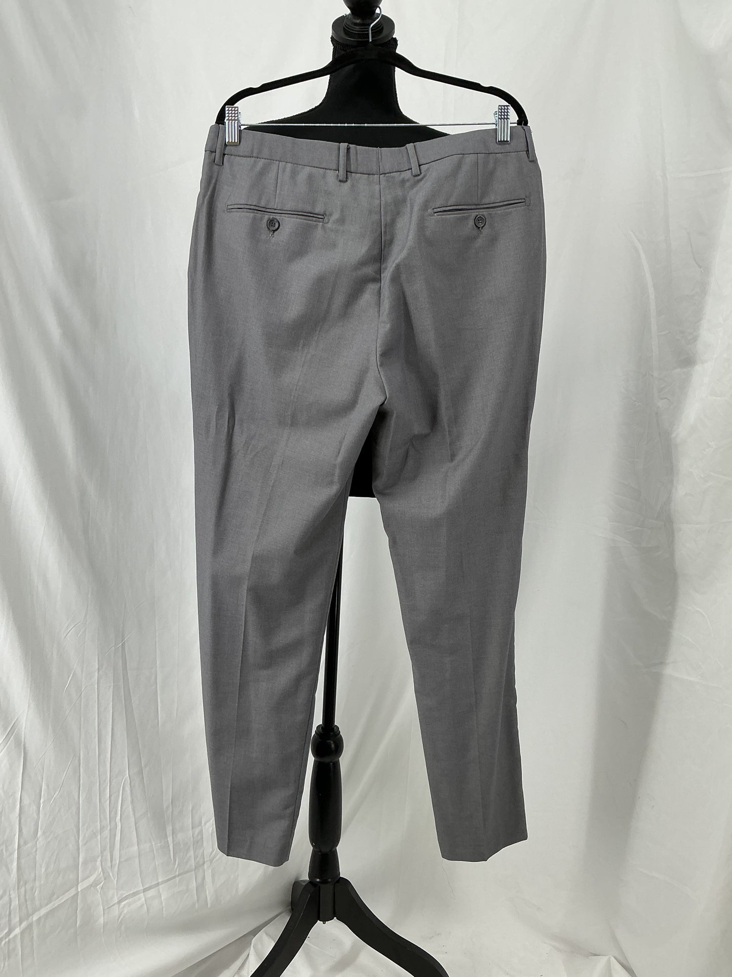 WANGYUE Grey Suit Pants Size L