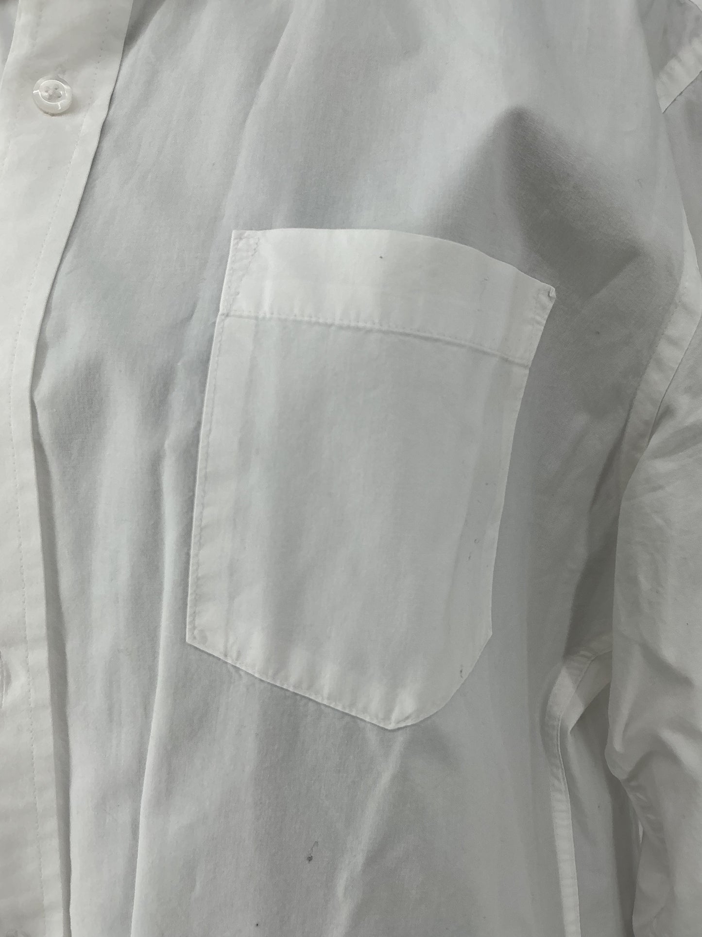Amazon Essentials White Suit Shirt With Pocket Size L