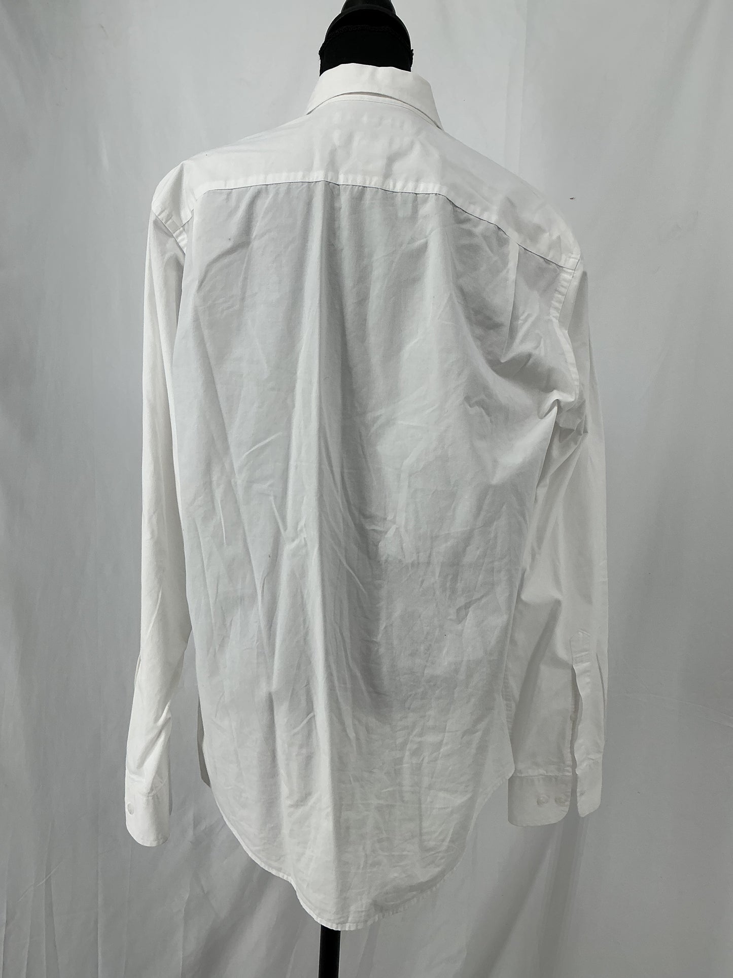 Amazon Essentials White Suit Shirt With Pocket Size L