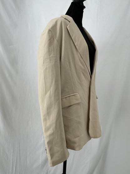 MANFINITY Beige Blazer Size L