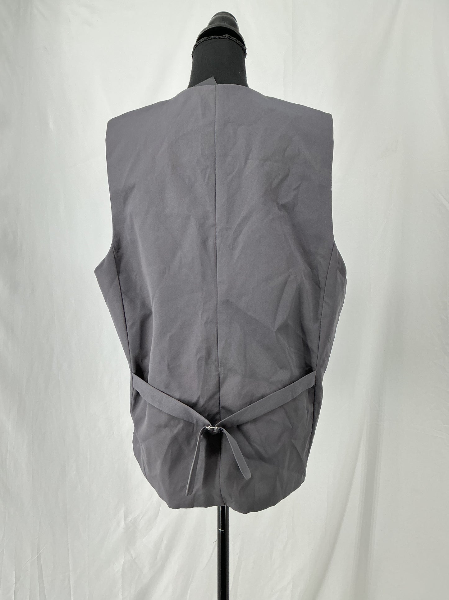 Grey Suit Vest Size M