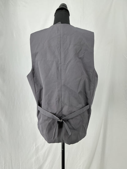 Grey Suit Vest Size M