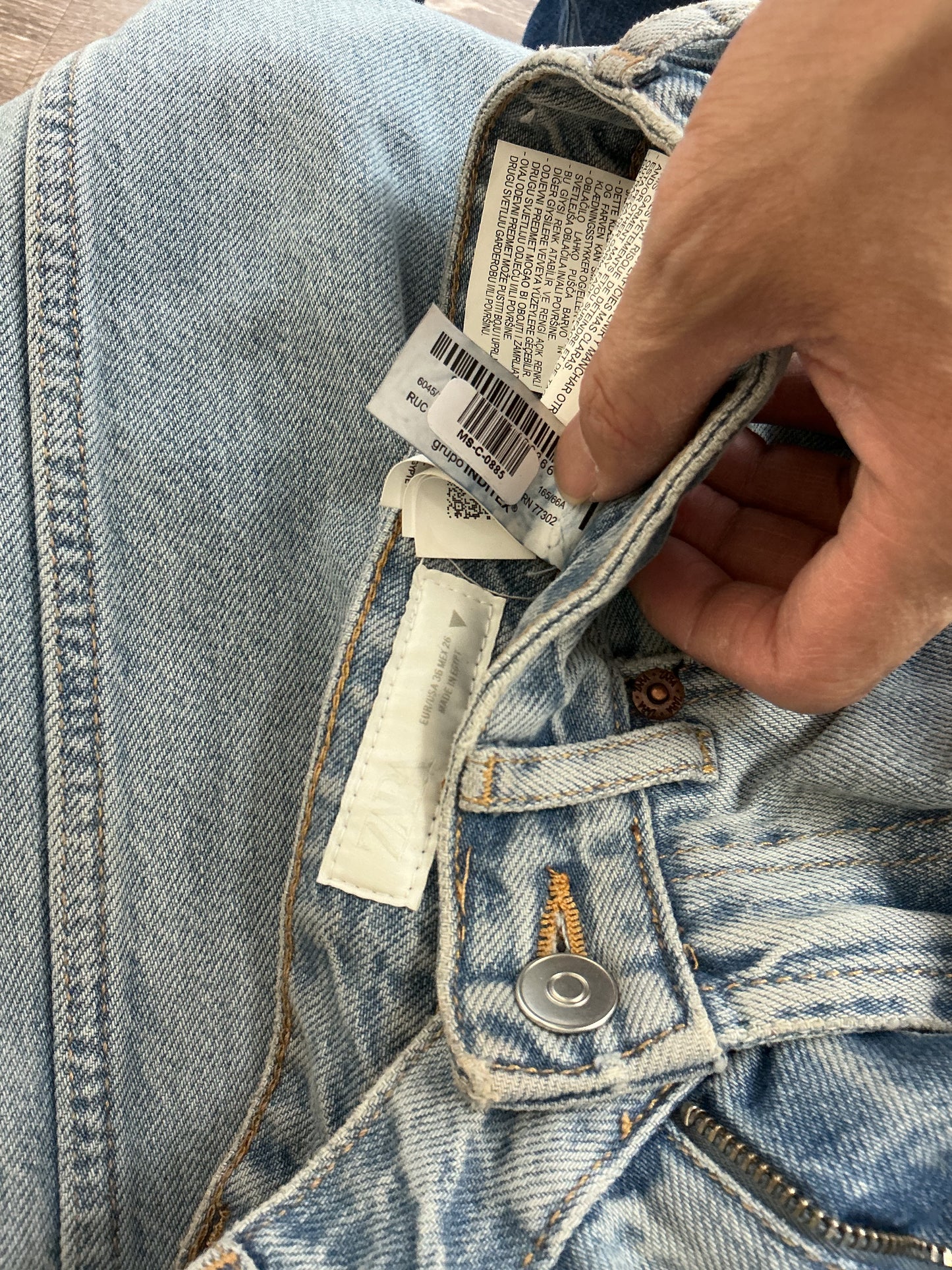 ZARA Blue Jeans Size 36