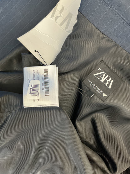 ZARA Navy Blue Button Up Vest Size S
