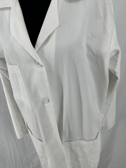 White Lab Coat Size L