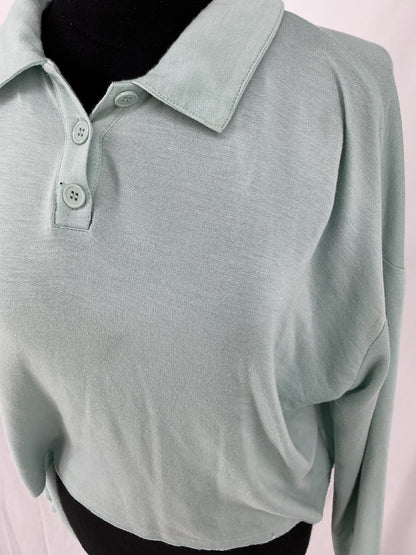 TRUE CRAFT Light Green Shirt Size S