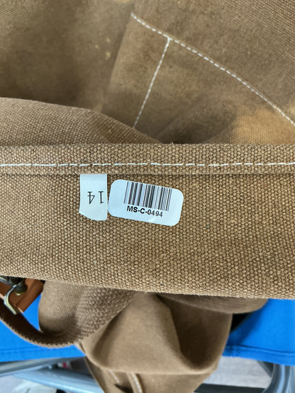 Brown Denim Apron