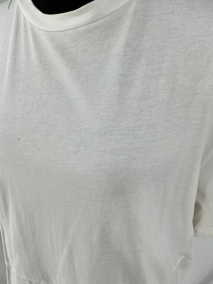 ZARA White T-Shirt Size L