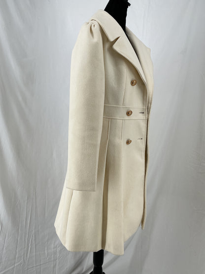 GRACE KARIN White Long Coat Size M