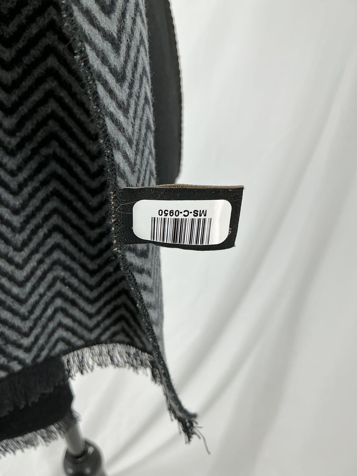Black And Grey Scarf