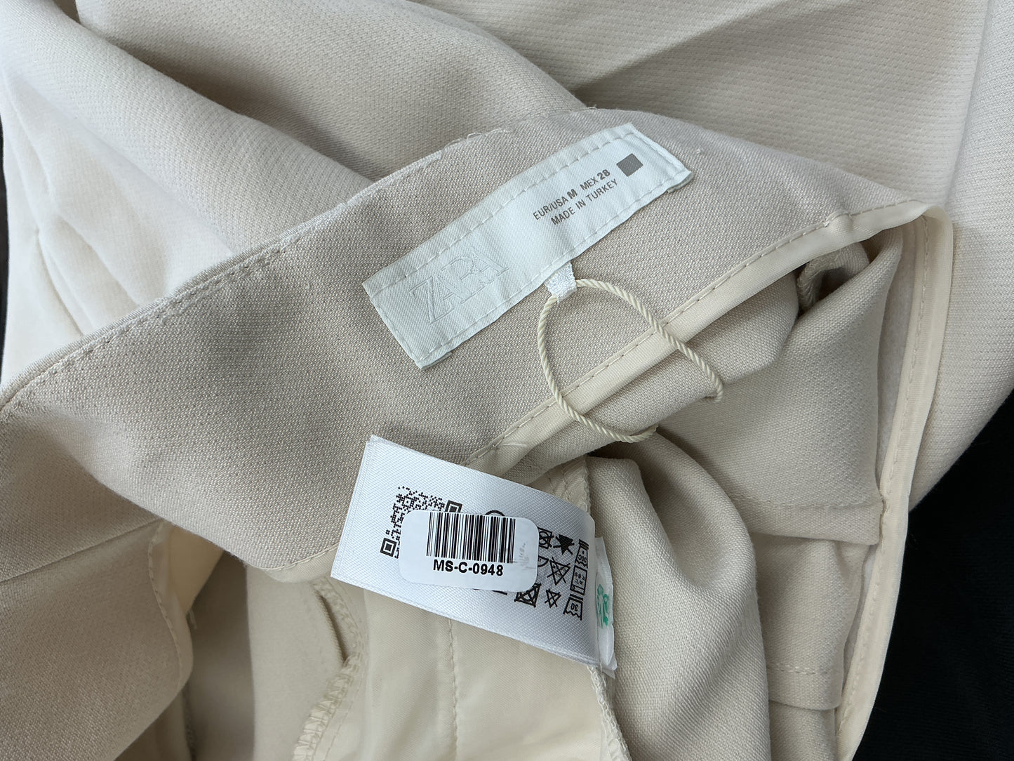 ZARA Beige Pants Size M