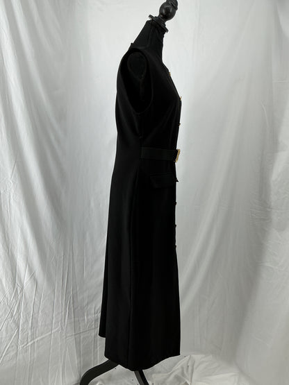 ZARA Black Sleeveless Dress Size L