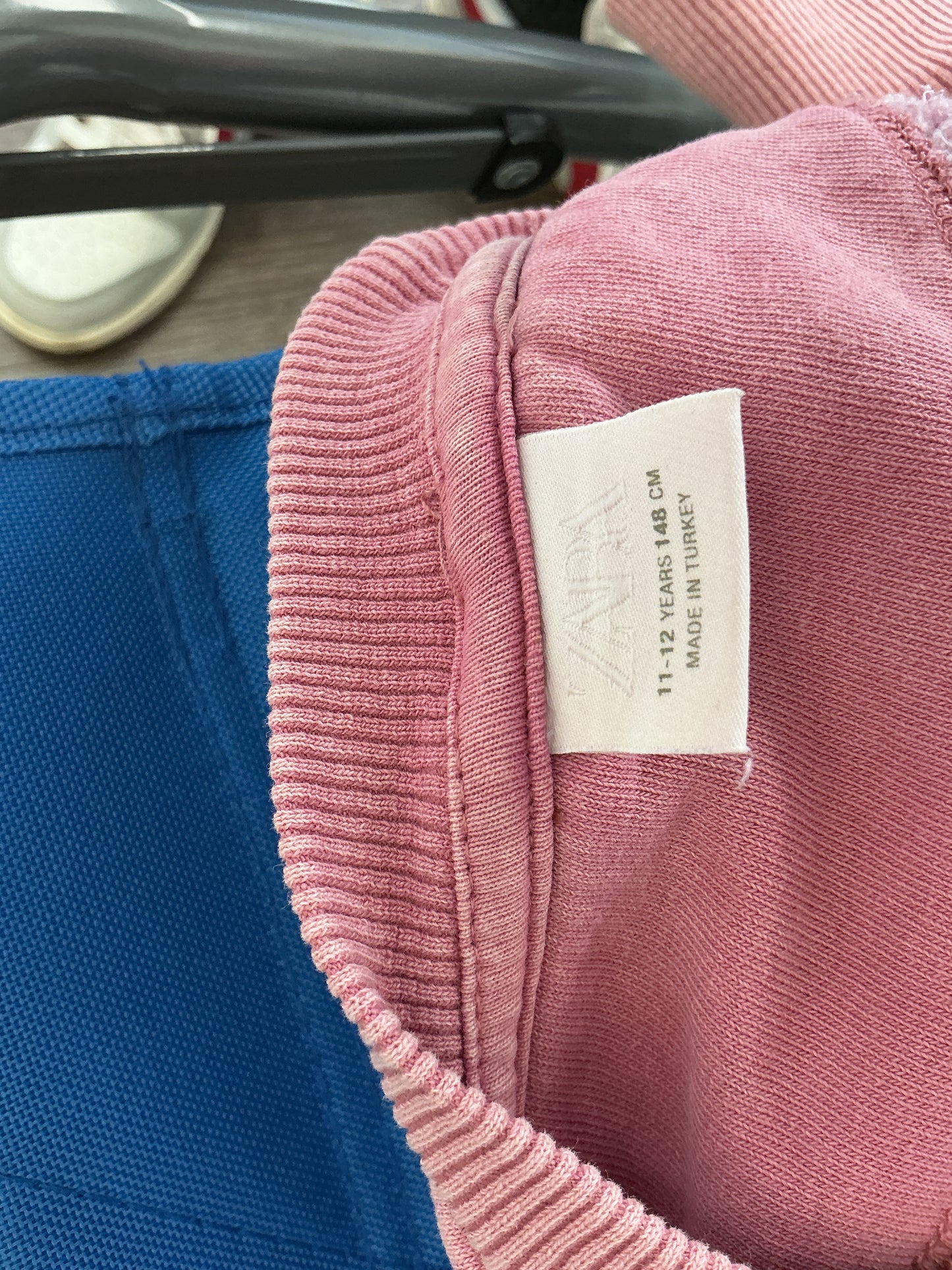 ZARA Kids Pink Sweatshirt Star Design Size 148cm