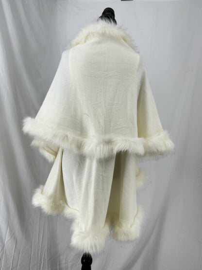 Beige Double Layers Cape