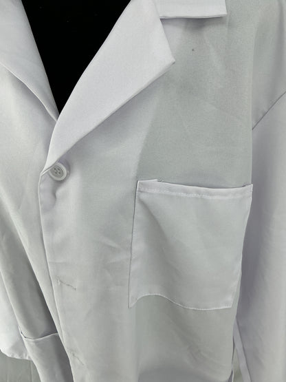 Dress America White Lab Coat Size M