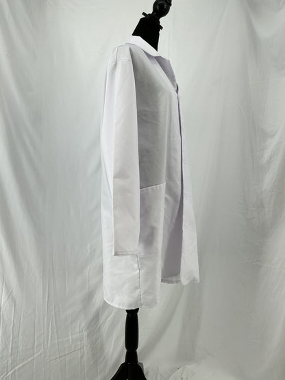 Dress America White Lab Coat Size M