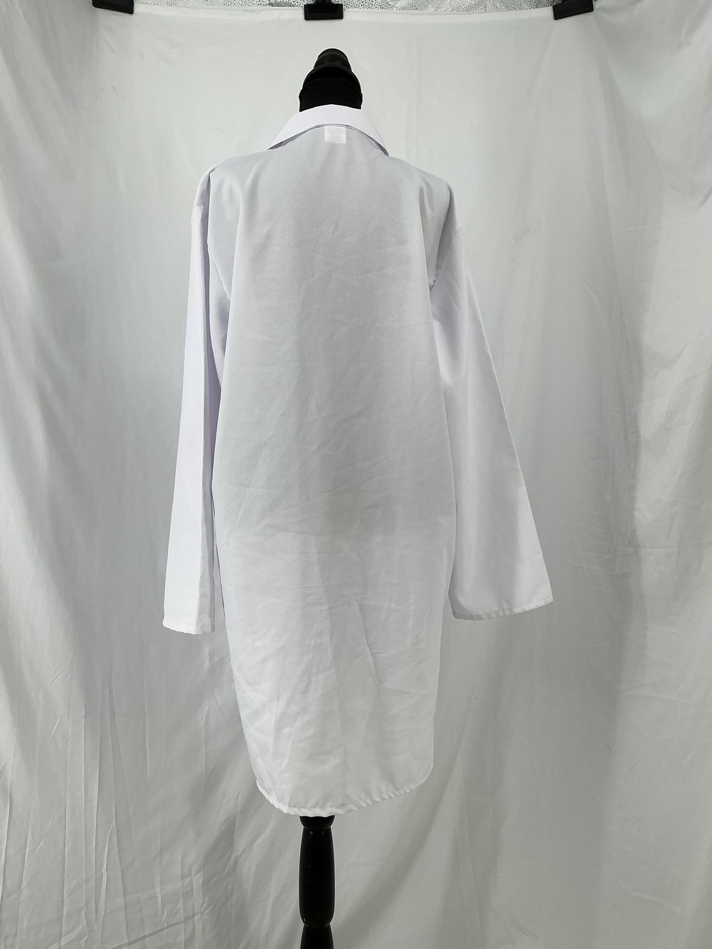 Dress America White Lab Coat Size M