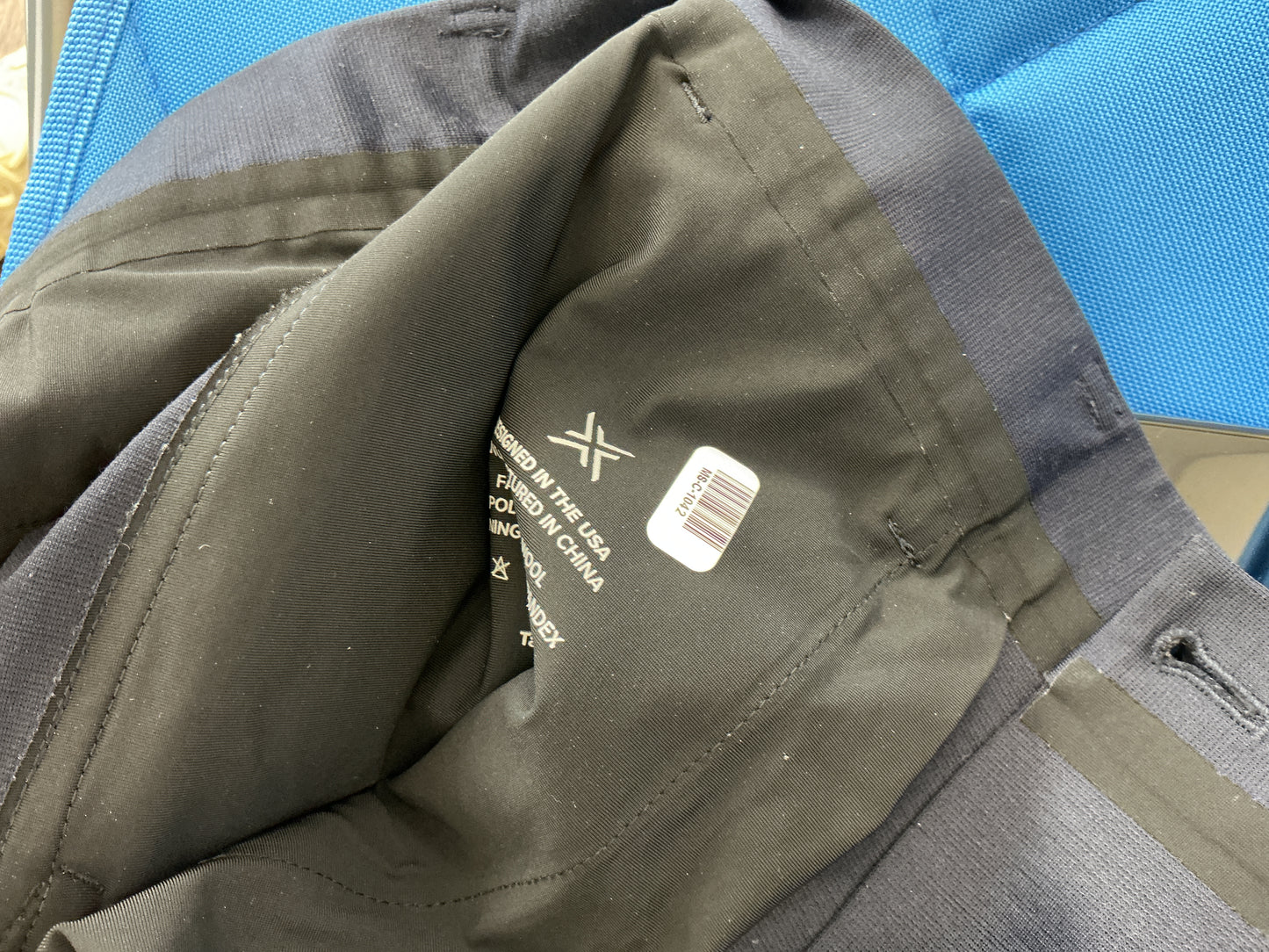 Dark Blue Suit Pants Size No