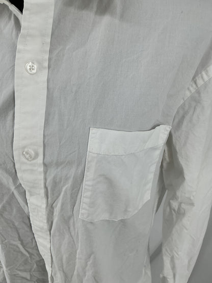 Amazon Essientials White Suit Shirt With Pocket Size L