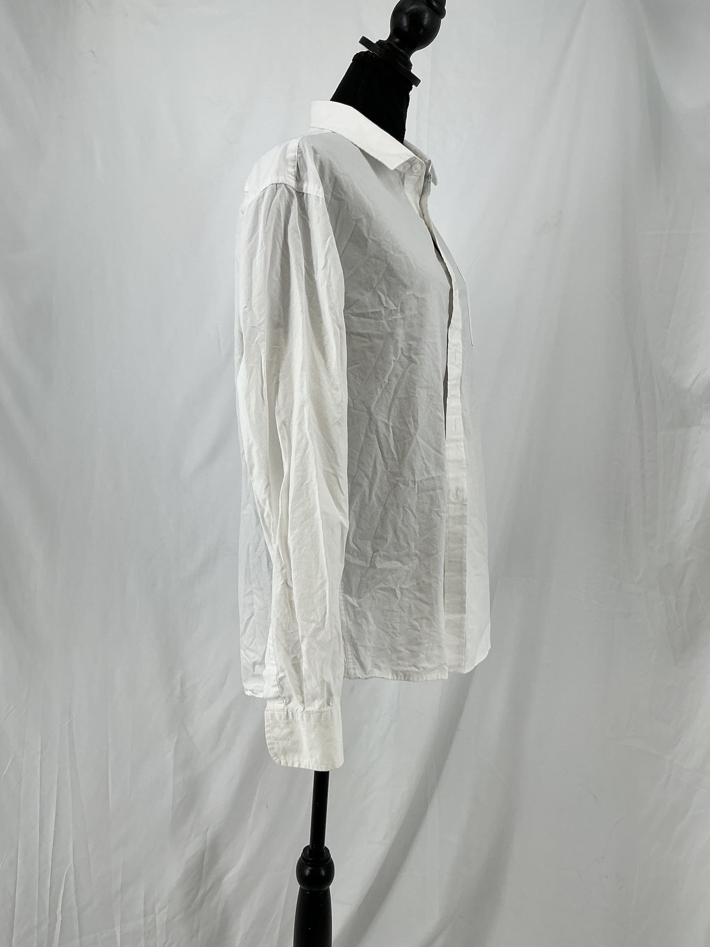 Amazon Essientials White Suit Shirt With Pocket Size L