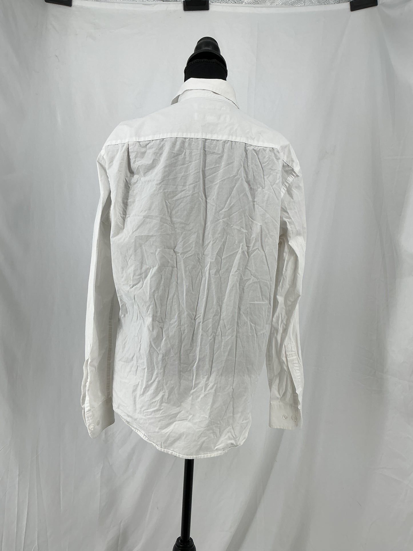Amazon Essientials White Suit Shirt With Pocket Size L