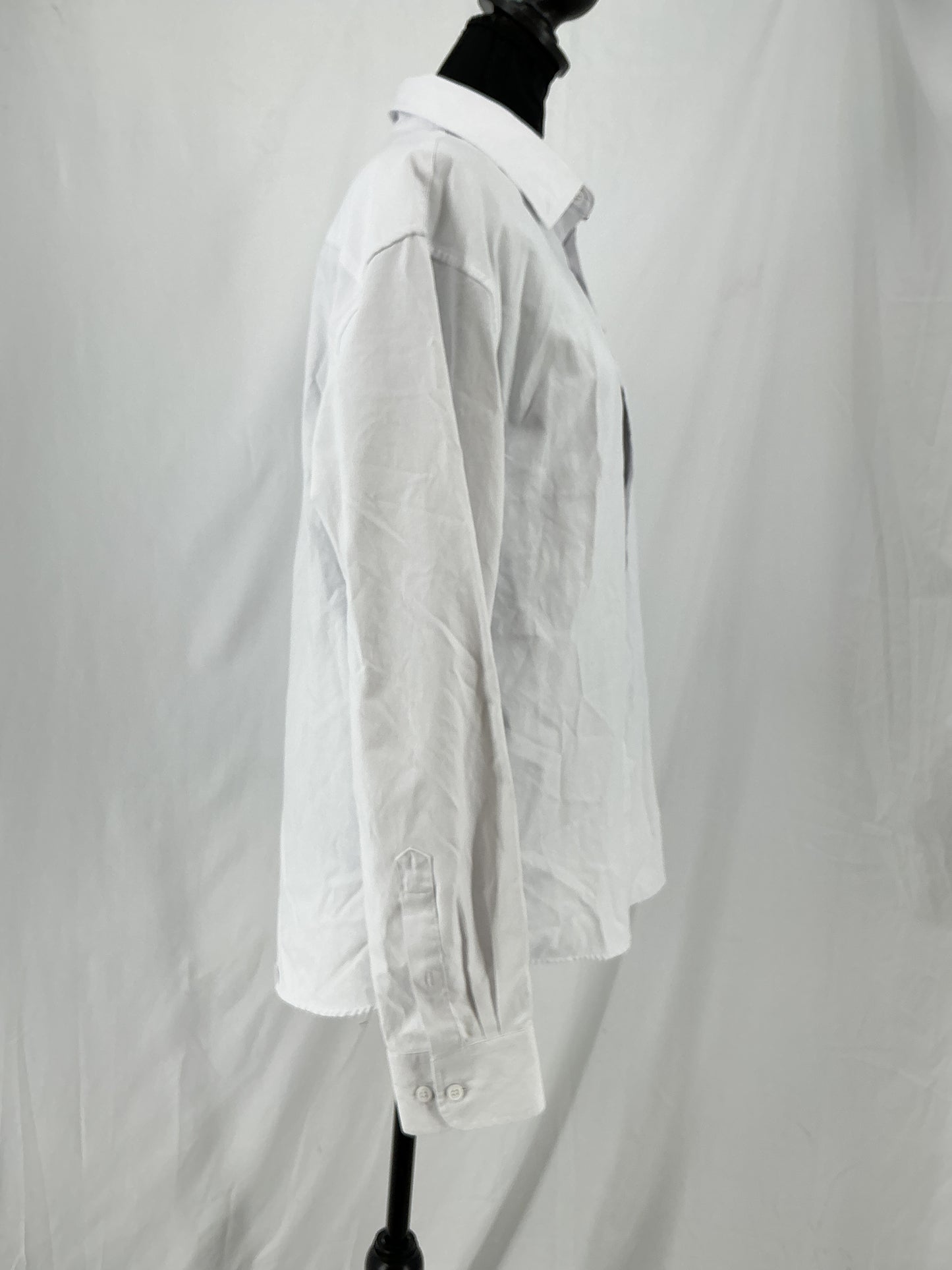 White Suit Shirt Size M
