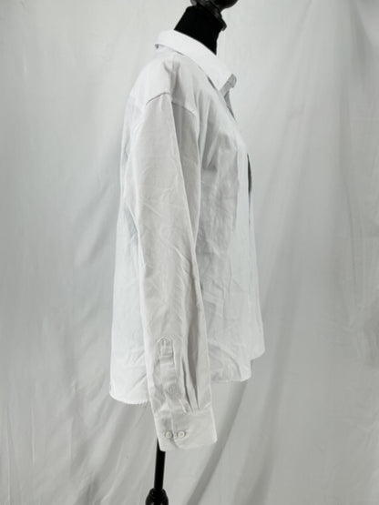 White Suit Shirt Size M