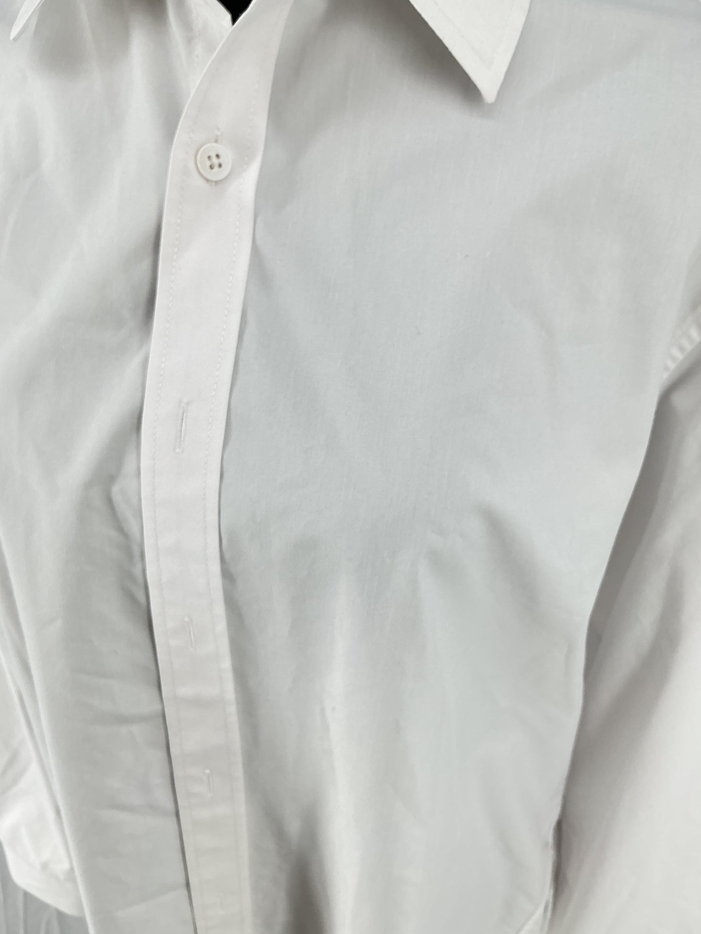 White Suit Shirt Size M