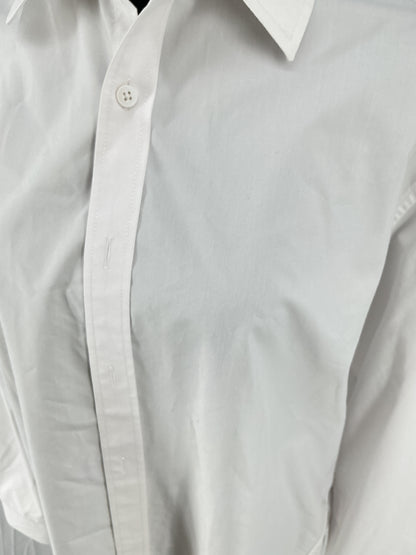 White Suit Shirt Size M