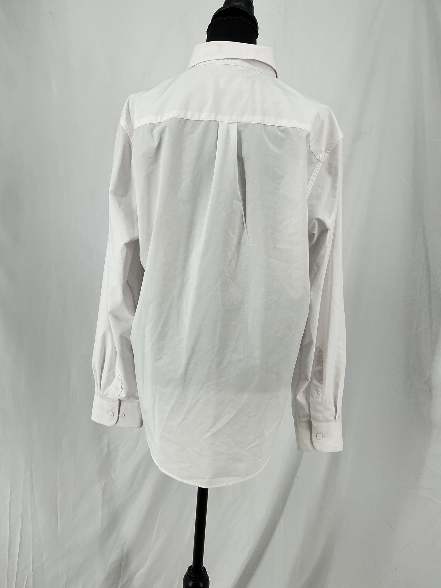 White Suit Shirt Size M