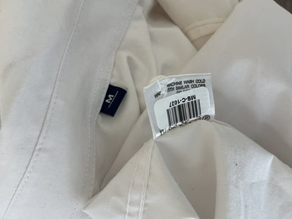 White Suit Shirt Size M
