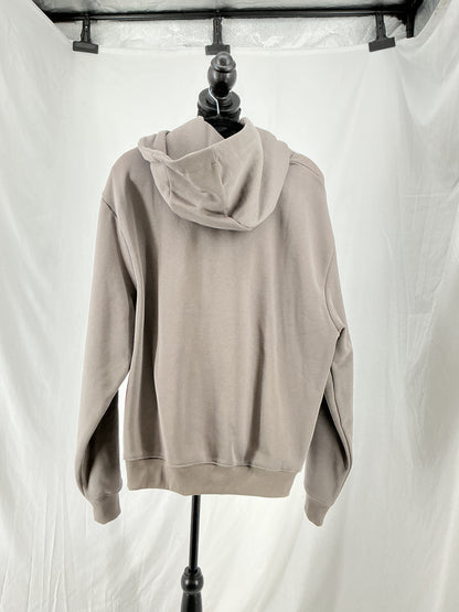 ZARA Taupe Oversized Pullover Hoodie Size M