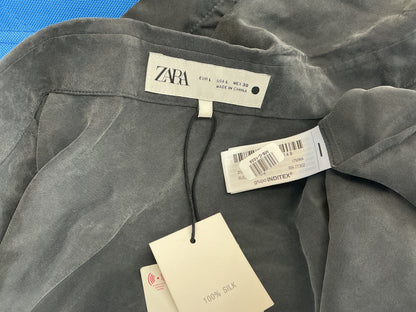 ZARA Black Suit Shirt Size L