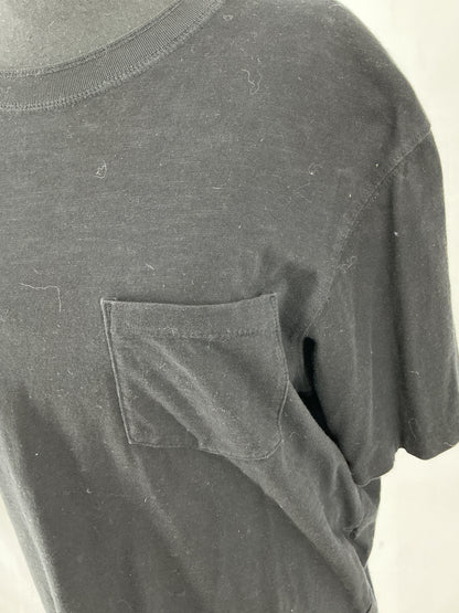 UNIQLO Black T-Shirt With Pocket Size M