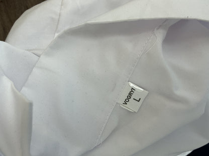 White Lab Coat SIze L