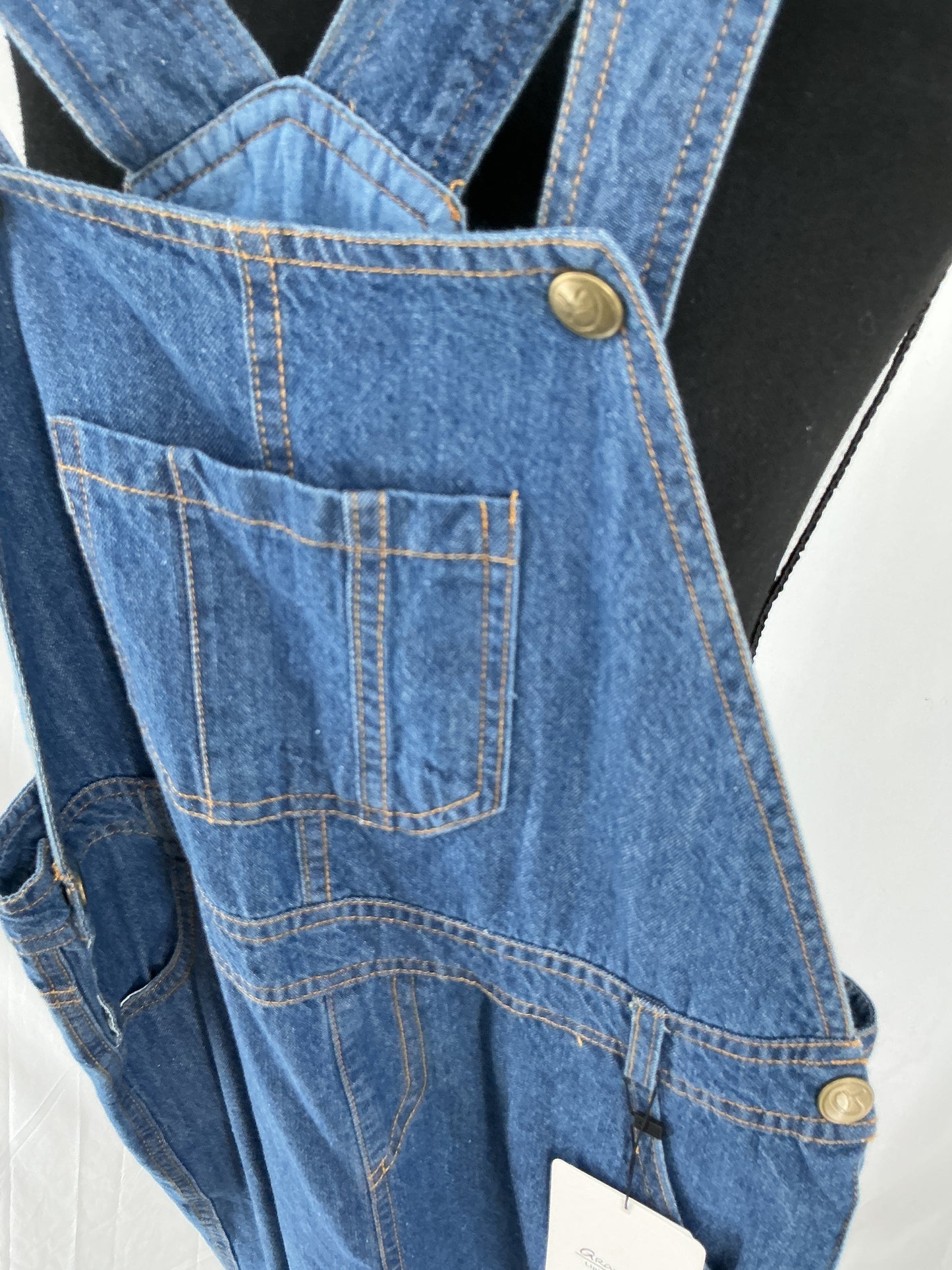 Classic Medium Wash Denim Overalls Size 10