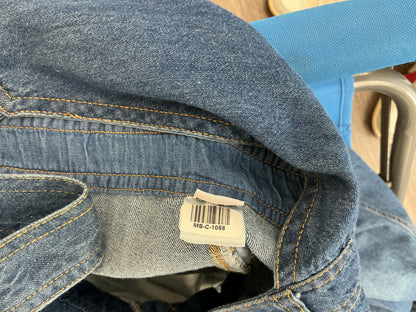 Classic Medium Wash Denim Overalls Size 10