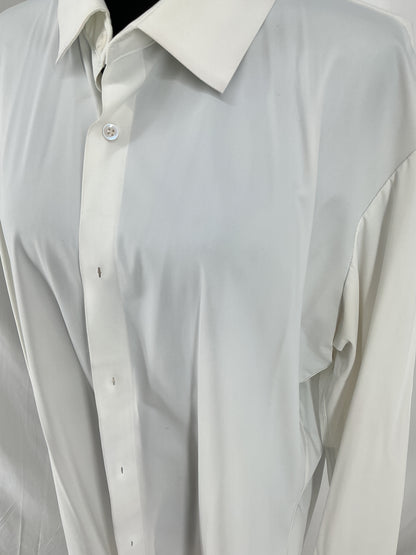 MENS & GENTLE White Suit Shirt Size XL