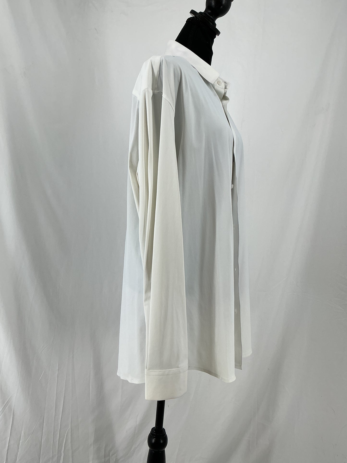 MENS & GENTLE White Suit Shirt Size XL