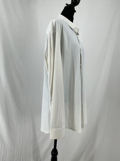 MENS & GENTLE White Suit Shirt Size XL