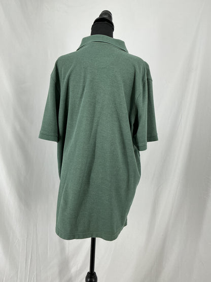 Classic Forest Green Short Sleeve Polo Size XL
