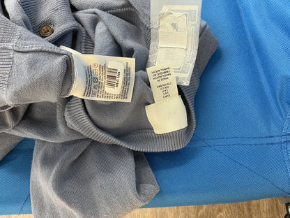 Dusty Blue Button-Up Cardigan Size S