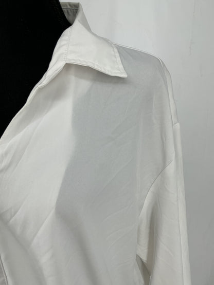 MANFINITY White Suit Shirt Size M