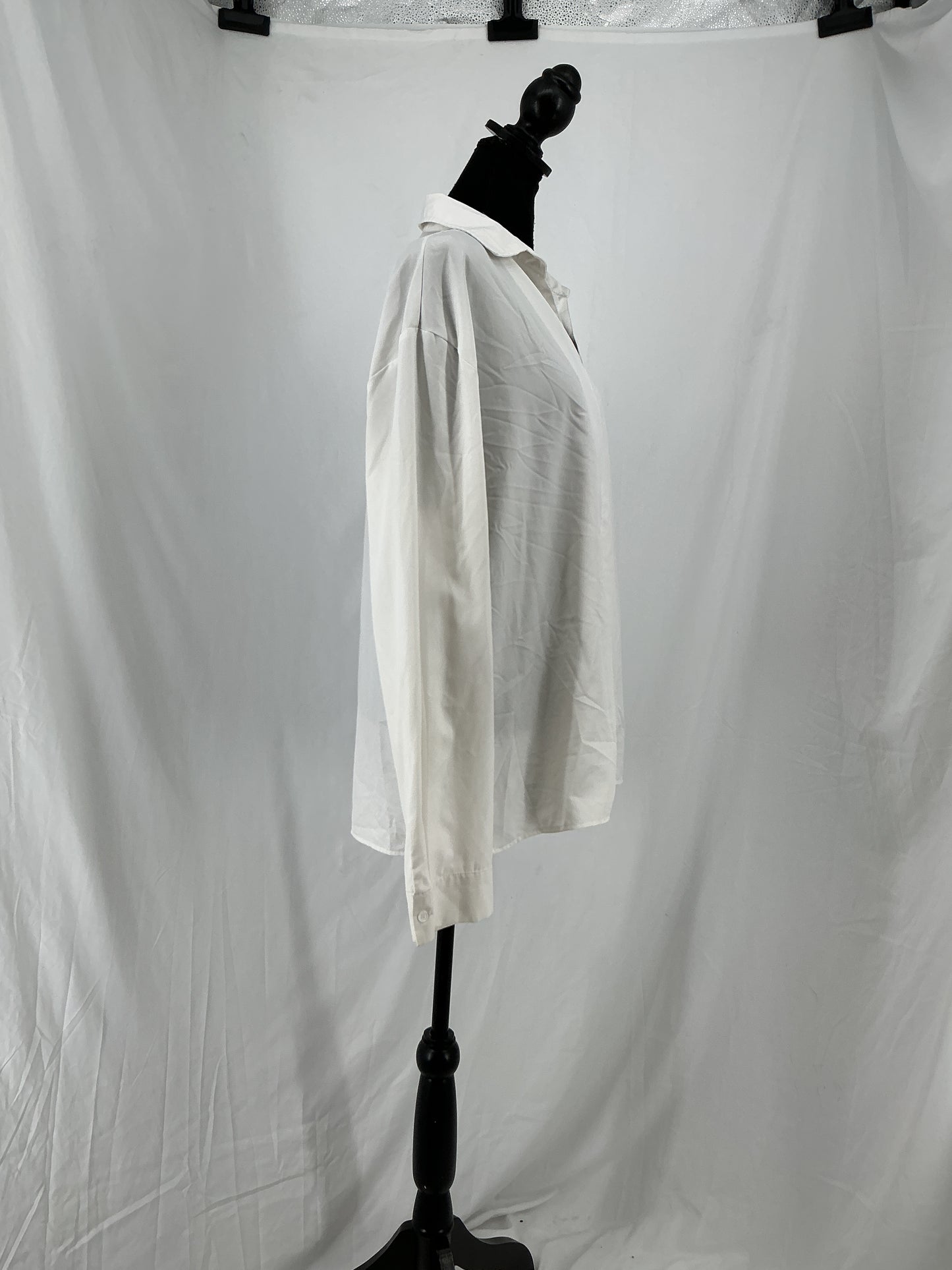MANFINITY White Suit Shirt Size M