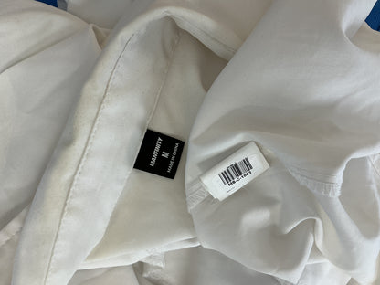 MANFINITY White Suit Shirt Size M