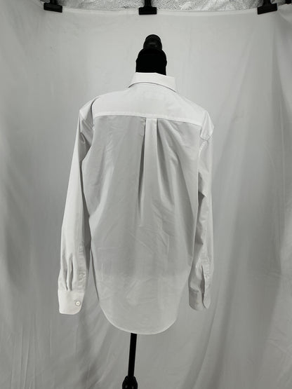 White Suit Shirt Size M