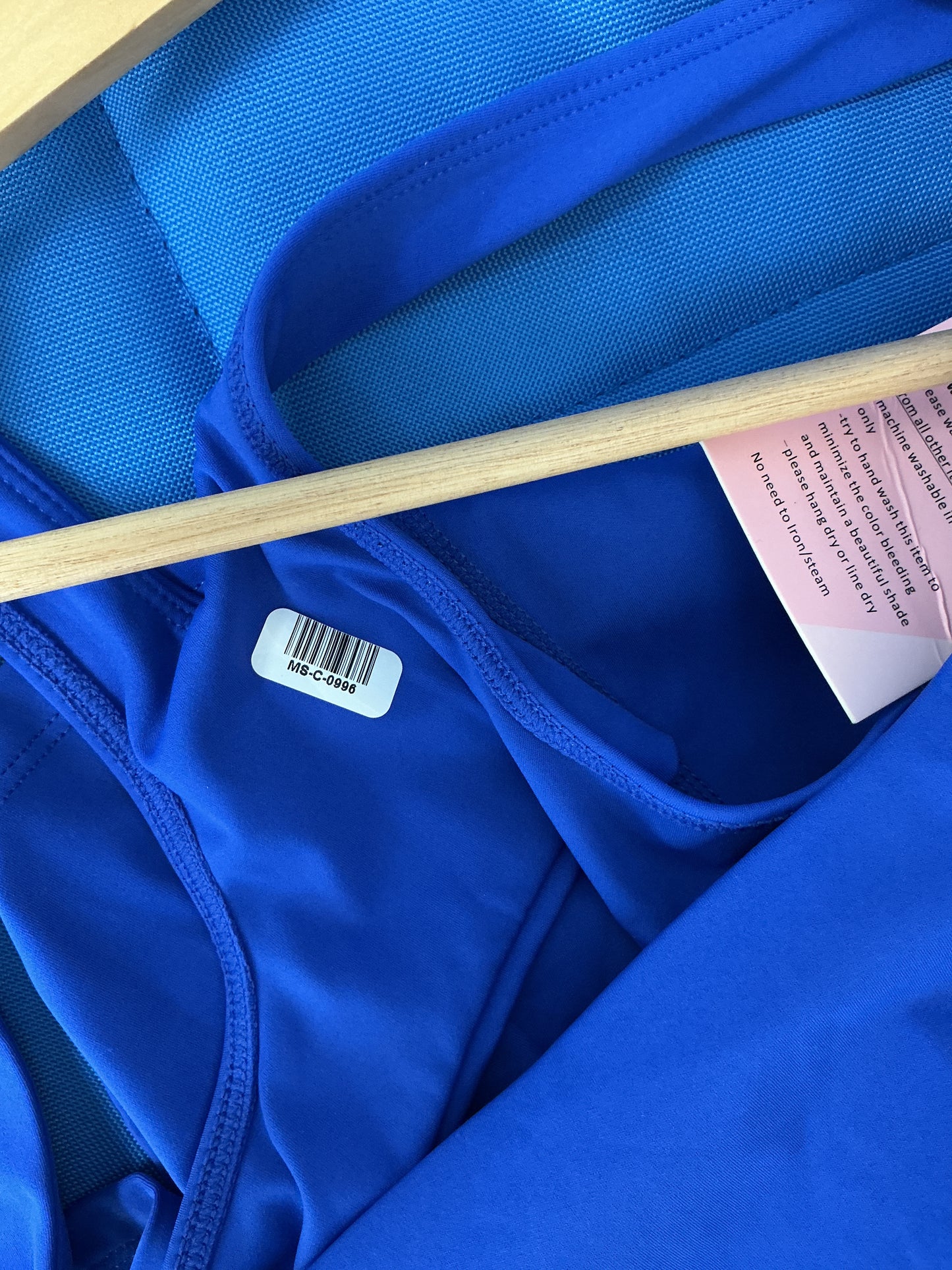 Royal Blue Racerback Tank Dress